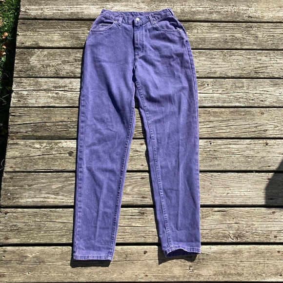 Lee Denim - Vintage High Waisted Purple Jeans